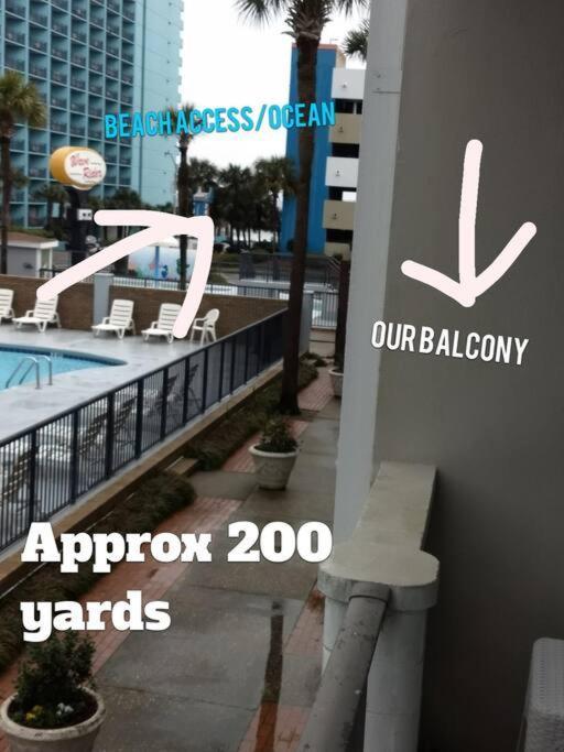 Pool Front & Across From Beach Myrtle Beach Bagian luar foto